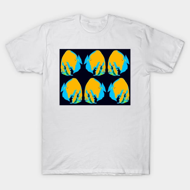 Tropical fish work A T-Shirt by dltphoto